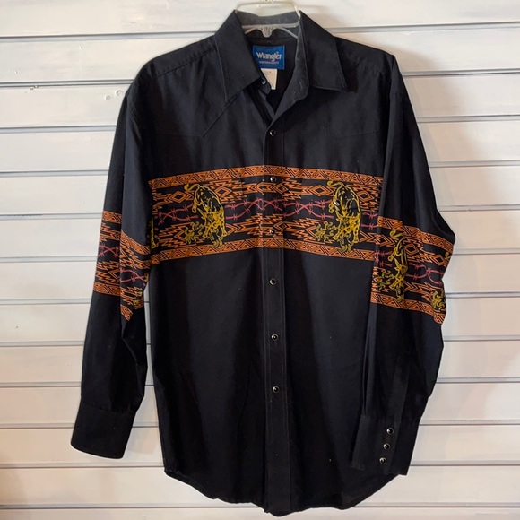 Wrangler Men’s Vintage Western Shirt - Picture 1 of 4